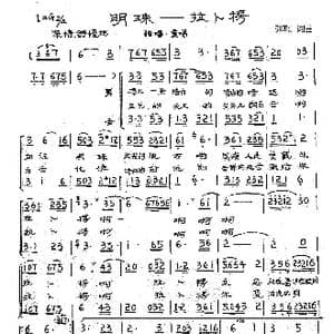明珠 拉卜楞_歌曲简谱_词曲:张璟 张璟
