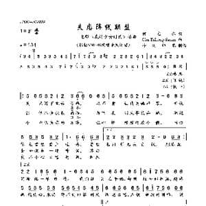 失恋阵线联盟_歌曲简谱_词曲:何启弘 Cha Trikong Sanan
