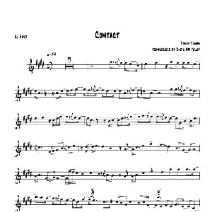 萨克斯谱 | Contac Eb TART