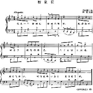 手风琴谱 | 儿童手风琴曲 粉刷匠 佳基洛夫斯卡 列申斯卡曲 郭瑶改编