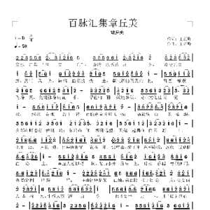 百脉汇集章丘美_歌谱投稿_词曲:王正峰 王正峰