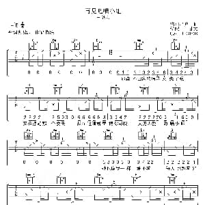 再见吧喵小姐 吉他谱 王晓天 甘文
