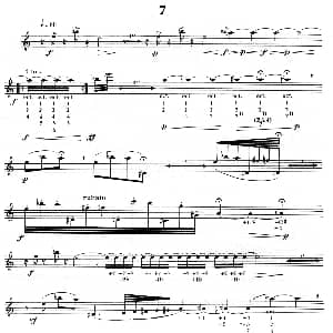 萨克斯谱 | 15首现代派练习曲 7 迪朗哥