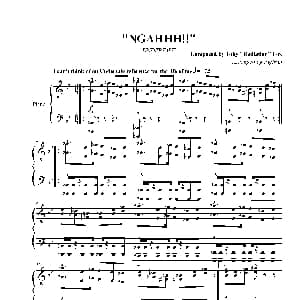 NGAAHH! 钢琴谱