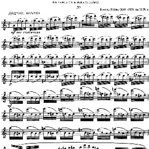 长笛曲谱 | 斯勒新老风格长笛练习重奏曲 第二部分 NO.20 Siegfried Thiele S. 斯勒