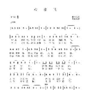 心在飞_歌曲简谱_词曲:孙国良 黄永杰