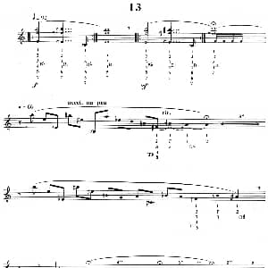 萨克斯谱 | 15首现代派练习曲 13 迪朗哥