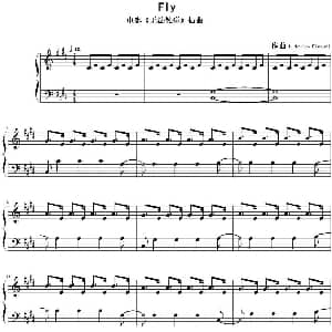 Fly 钢琴谱 Ludovico Einaudi