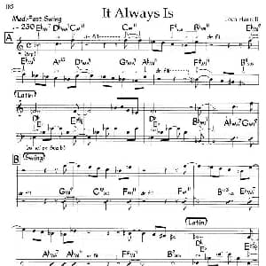 It Always Is 钢琴谱