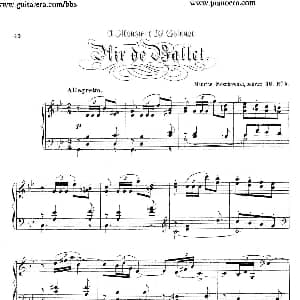 Characteristic Pieces Op.36 钢琴谱 莫里兹 莫什科夫斯基