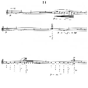 萨克斯谱 | 15首现代派练习曲 11 迪朗哥