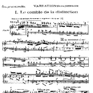 Les Soirees De Nazelles 钢琴谱 弗朗西斯 普朗克