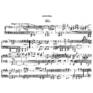 Zwolf Original Compositionen fur Pianoforte zu 4 Handen Op.57 钢琴谱 狄奥多 柯希纳