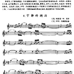 宁静的湖泊 小号