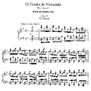 15 Etudes de Vortuosite Op.72 钢琴谱 莫里兹 莫什科夫斯基