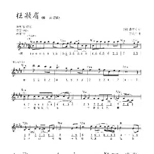 电子琴谱 | 枉凝眉 线简混排弹唱谱 曹雪芹 王立平