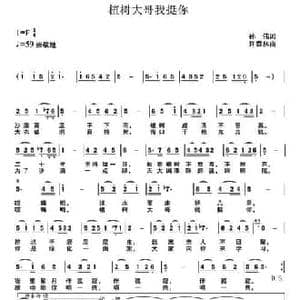 植树大哥我挺你_民歌简谱_词曲:孙伟 许森林