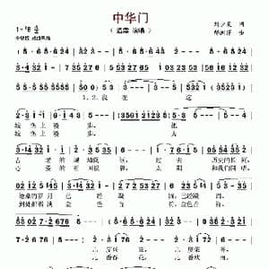 中华门_歌谱投稿_词曲:刘少友 郁洲萍