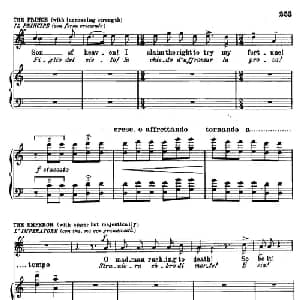 图兰朵公主 三幕五场歌剧_外国歌谱_词曲: 普契尼