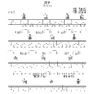 瞎子 吉他谱 尧十三 再瞎毕明 人间小我