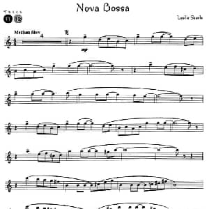 萨克斯谱 | Nova Bossa