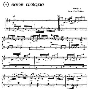 手风琴谱 | Piazzolla合集 13 Sens Unique 皮亚佐拉