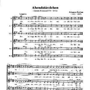 Abendstandchen_外国歌谱