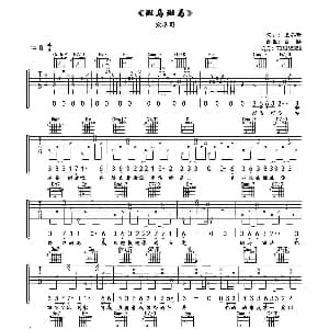 斑马斑马 吉他谱 宋冬野 宋冬野 宋冬野