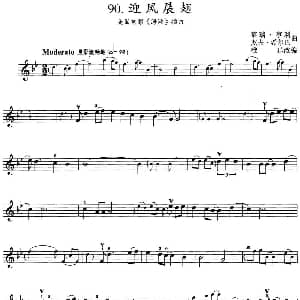 小提琴谱 | 迎风展翅 美国电影 海滩 插曲 莱瑞 亨利 杰夫 希尔巴曲 雄达改编