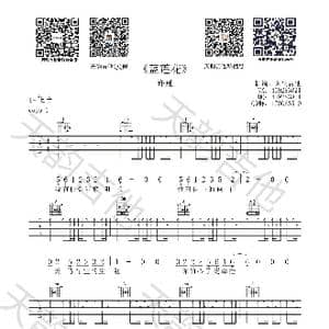 蓝莲花_歌谱投稿_词曲:许巍 许巍