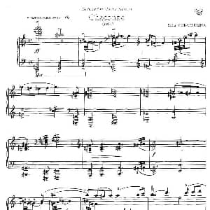 Chaconne 钢琴谱 索非亚 阿斯戈托芙娜 古拜杜丽娜 Sofia Asgatovna Gubaidulina