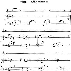 小提琴谱 | 神秘园 蝴蝶 PAPILLON 小提琴 钢琴伴奏