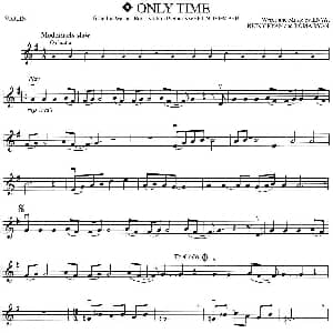 小提琴谱 | ONLY TIME