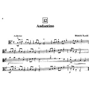 Andantino 中提琴