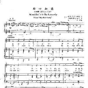 称心如意 正谱 _歌谱投稿