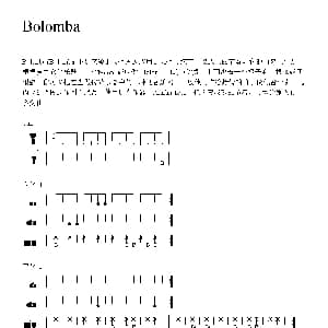 Bolomba 非洲手鼓谱