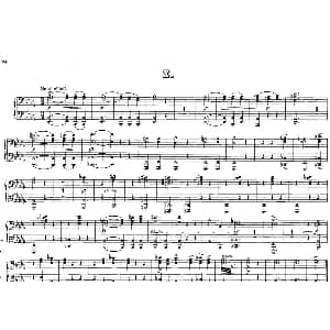 12 Waltzes Op.59 4 Hands 钢琴谱