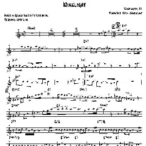 萨克斯谱 | Winelight