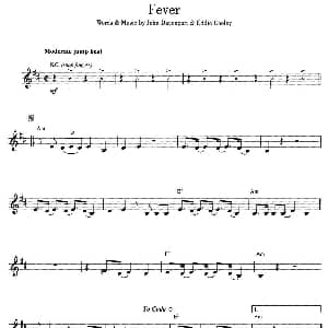 Fever 单簧管 约翰 大卫波特