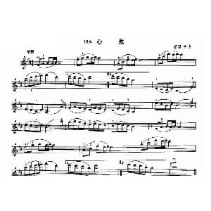 小提琴谱 | 心慰 靳延平