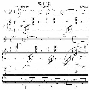 二胡谱 | 鹭江潮 钢琴伴奏谱