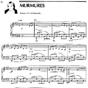 MURMURES 钢琴谱
