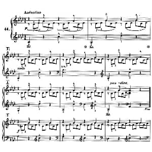 50首莱蒙钢琴练习曲 作品37 钢琴谱 莱蒙