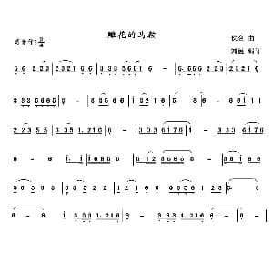 葫芦丝谱 | 雕花的马鞍 刘健编订