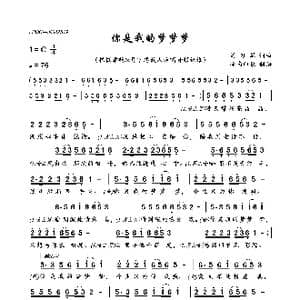 你是我的梦梦梦_歌曲简谱_词曲:刘习军 刘习军