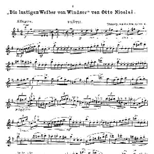 长笛曲谱 | Opern Transcriptionen.Op.45 4