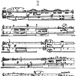 为加料钢琴而作的奏鸣曲与间奏曲 钢琴谱 约翰 凯奇