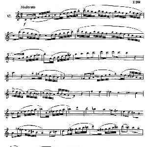 萨克斯谱 | 萨克斯练习曲合集 2—65 安德森