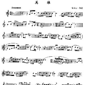 萨克斯谱 | 英雄