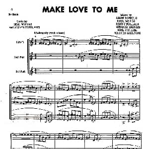 萨克斯谱 | MAKE LOVE TO ME
